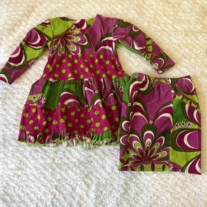 Girls Skirt and Top Set